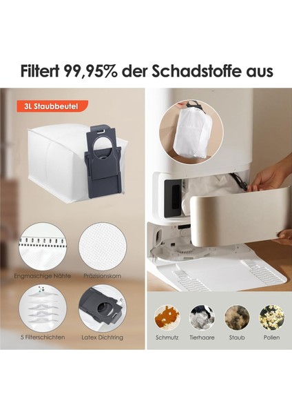 Dreame X50 Ultra Complete / L50 Pro Ultra Robot Süpürge Yedek Parça Aksesuarları Için Aksesuar Seti (Yurt Dışından) indirimleri