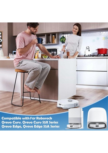 Roborock Qrevo Curv/qrevo Curv S5X/QREVO Edge/qrevo Edge S5A Robot Süpürge Aksesuarları Için Yedek Parçalar (Yurt Dışından) fırsatları