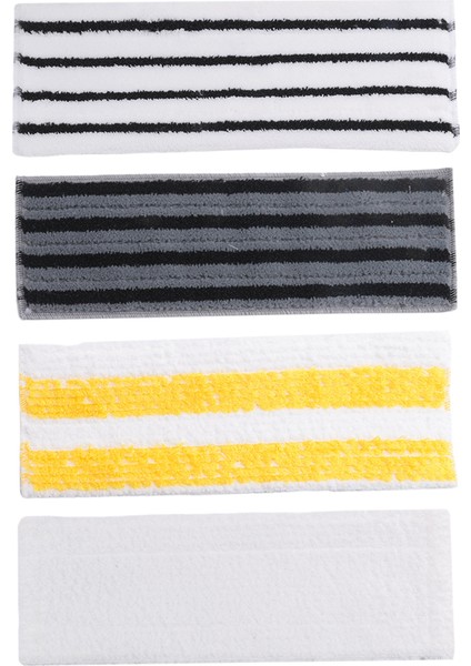 Karcher Sc1 Sc2 Sc3 Sc4 Sc5 Sc7 CTK10 CTK20 Buharlı Mop Aksesuarları Yedek Parçaları Için 4 Adet Buharlı Mikrofiber Mop Bezleri (Yurt Dışından)