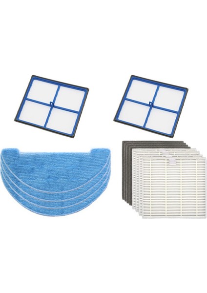 Ilife V8 Pro V8 Plus V80 Max Robot Süpürge Parçaları Ana Filtre Için Vakumlu Süpürge Hepa Filtre Paspas Bezi (Yurt Dışından)
