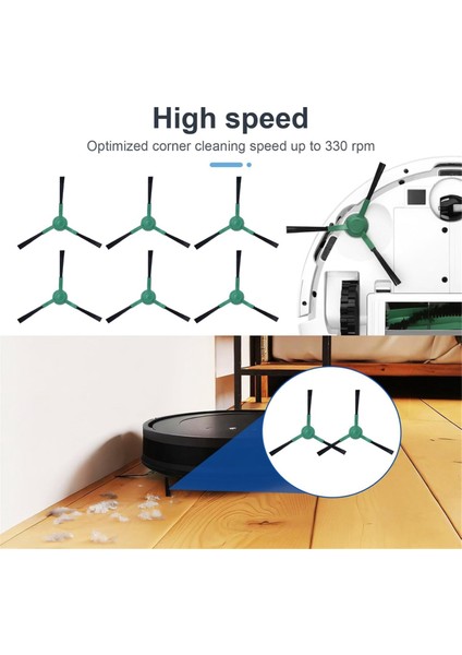 Irobot Roomba Plus 405 Combo Robot +/505 Combo Robot +/ırobot Roomba 205 Combo Yan Fırçalar Için Aksesuarlar (Yurt Dışından) modelleri