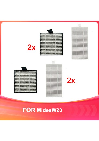 Midea W20 Robot Süpürge Filtre Aksesuarları ve Sarf Malzemeleri Robot Süpürge Sarf Malzemeleri (Yurt Dışından)