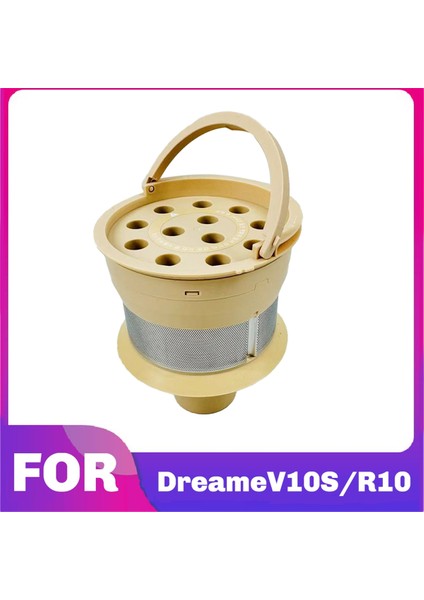 Dreame V10S/R10 El Tipi Kablosuz Elektrikli Süpürge Çok Konili Toz Haznesi Siklon Filtre Toz Ayırıcı Filtre (Yurt Dışından)