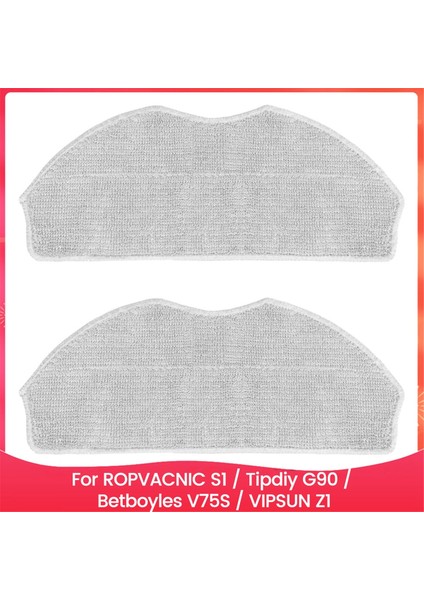 Ropvacnıc S1 / Tipdiy G90 / Betboyles V75S / Vıpsun Z1 Yedek Parça Aksesuarları Robot Süpürge Paspas Pedleri (Yurt Dışından)