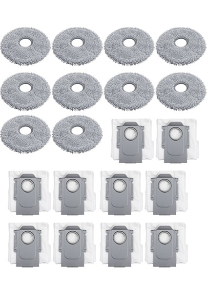 Roborock P10/QREVO Robot Süpürme Aksesuarları Toz Torbası Bezi Değiştirme Kiti Aksesuarları Için Geçerlidir (Yurt Dışından)