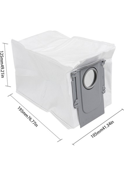 Roborock P10/QREVO Robot Süpürme Aksesuarları Toz Torbası Bezi Değiştirme Kiti Aksesuarları Için Geçerlidir (Yurt Dışından) modelleri