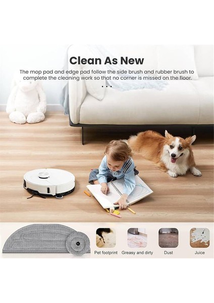 Roborock S8 Maxv Ultra Elektrikli Süpürge Aksesuarları Yedek Parçaları Için 14 Adet Fırça Paspas Bezi Toz Torbası ve Filtre Seti (Yurt Dışından) fiyatları