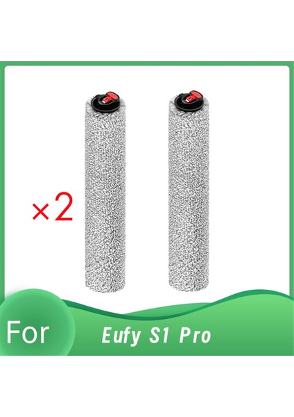 Eufy S1 Pro Süpürge Aksesuarları Için 2 Adet Rulo Fırça Gelişmiş Temizleme Verimliliği (Yurt Dışından)