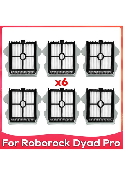 Roborock Dyad Pro / Dyad Pro Combo / WD2H1A / A10 Ultra Elektrikli Süpürge Filtre Parçaları Için Hepa Filtre Değişimi (Yurt Dışından)