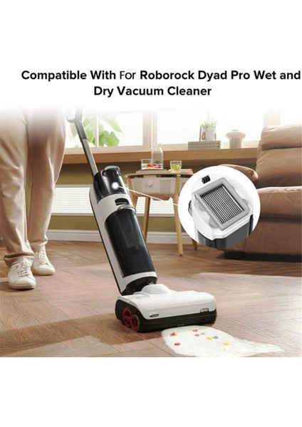 Roborock Dyad Pro / Dyad Pro Combo / WD2H1A / A10 Ultra Elektrikli Süpürge Filtre Parçaları Için Hepa Filtre Değişimi (Yurt Dışından) modelleri