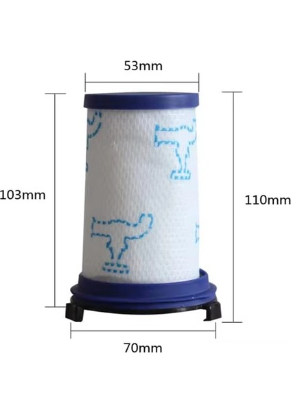 Rowenta Force 360 X-Pert RH9051 RH9057 RH9059 RH9079 RH9081 Elektrikli Süpürge Parçaları Filtre Takımı Için Yıkanabilir Hepa Filtresi (Yurt Dışından) fiyatları