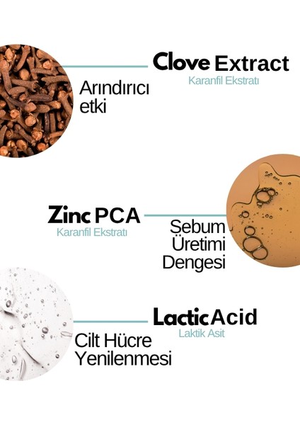 Akneli&yağlı Cilt Tipleri Için Niacinamide Içeren Cilt Bakım Serumu 30 ml Black P.int fırsatları