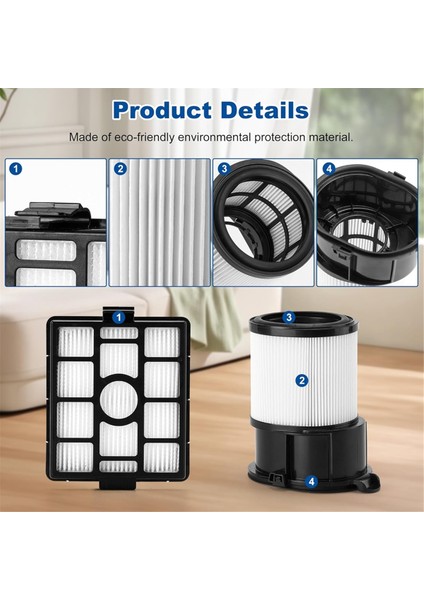 Shark IP3251/IP3251C/IP3252/IP3251EUT Elektrikli Süpürge Filtresi ve Filtre Pamuk Baz Istasyonu Filtre Yedek Parçası (Yurt Dışından) indirimleri