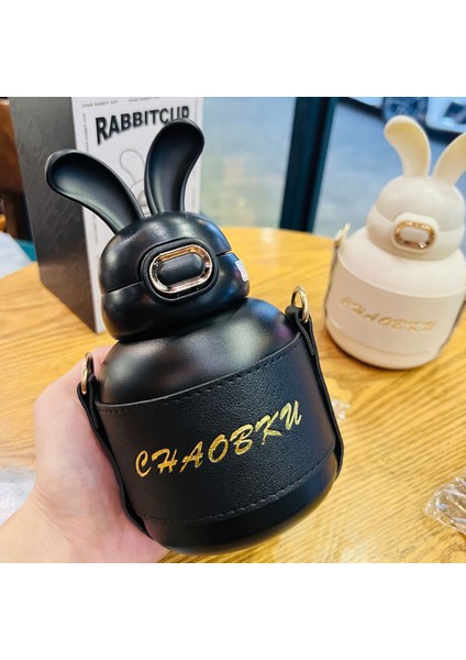 Çocuk Yalıtımlı Dak Saman Dak Sevimli Tavşan Kulakları Öğrenci Su Dağı Büyük Kapasite (Yurt Dışından)