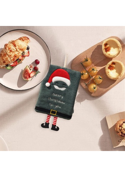 Elleri Silmek Için Asılabilir El Havluları, Suyu Hızlı Emen, Sevimli Kuru Havlular, Şenlikli Mutfak Dekorasyonu (Yurt Dışından) fırsatları