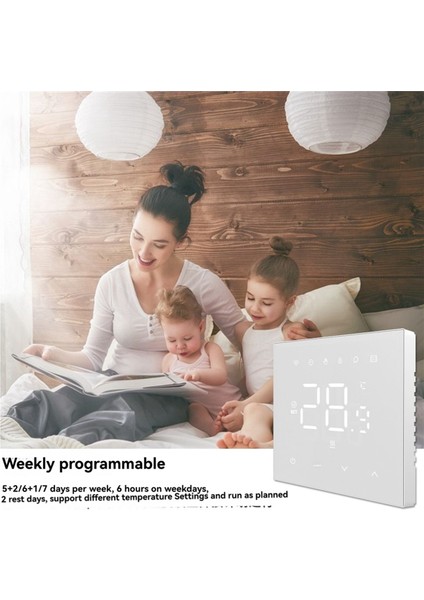 Tuya Wifi Akıllı Sıcaklık Kontrol Cihazı 100-240V 16A Elektrikli Yerden Isıtma Alexa ve Google Home B ile Uyumlu (Yurt Dışından) fırsatları