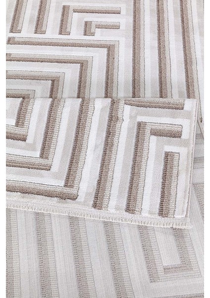 Dalida 3203A Yumuşak Dokulu İskandinav Desenli Bej Krem Salon, Mutfak, Oturma, Çocuk Oda Halısı fiyatları