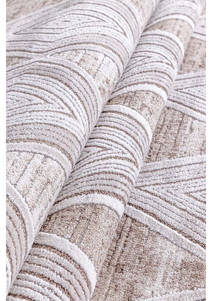 Dalida 3204A Yumuşak Dokulu İskandinav Desenli Bej Krem Salon, Mutfak, Oturma, Çocuk Oda Halısı fiyatları