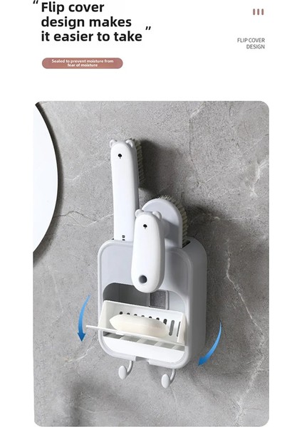 Duvara Monte Vakumlu Sabunluk, Banyo Için Delinmeyen Drenaj Sabunluk, Suya Dayanıklı ve Kurulumu Kolay (Yurt Dışından) indirimleri