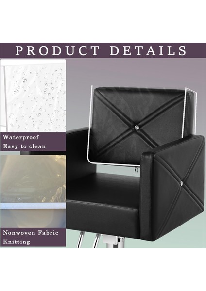 4 Adet Salon Sandalyesi Kılıfı, Berber Salon Sandalyesi Sırt Kılıfları, Standart Salon Sandalyeleri Için Plastik Sandalye Kılıfı Koruyucuları Beyaz (Yurt Dışından) fırsatları