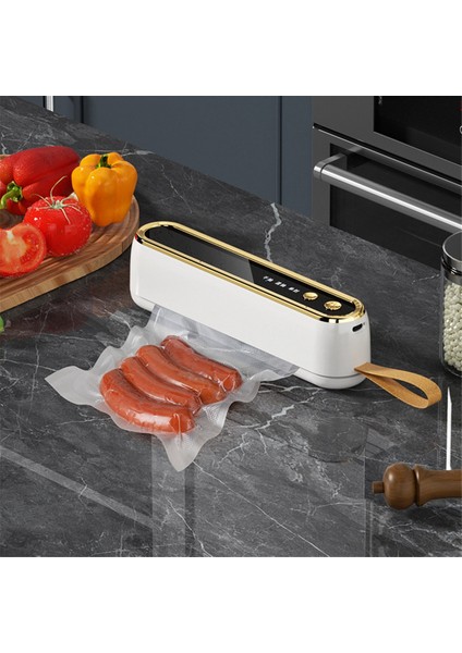 Kablosuz Vakum Paketleme Makinesi Ev Tipi Küçük Taşınabilir Gıda Paketleme Plastik Paketleme Makinesi Vakum Paketleme Makinesi Beyaz (Yurt Dışından) fırsatları