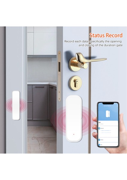 Zigbee Kapı Sensörü Pencere Sensörü Tuya Kapı Açma Dedektörü Kablosuz Akıllı Kapı Sensörü Alarmı Ev Güvenliği ve Otomasyonu Için (Yurt Dışından) indirimleri