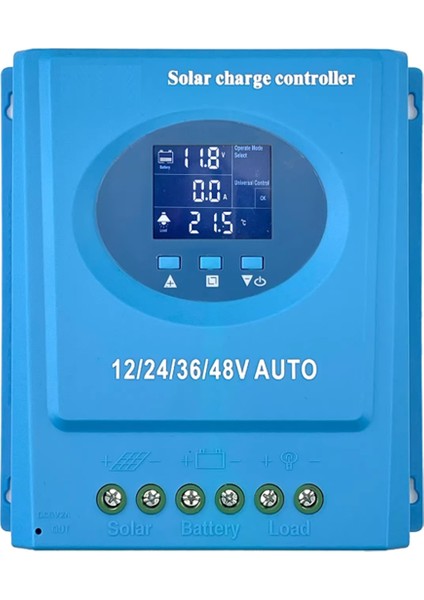 Mppt Güneş Şarj Kontrol Cihazı 120A 12V-48V Otomatik LCD ve Telefon Kurşun-Asit/lityum Pil Için Çift USB Şarj (Yurt Dışından)