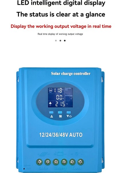 Mppt Güneş Şarj Kontrol Cihazı 120A 12V-48V Otomatik LCD ve Telefon Kurşun-Asit/lityum Pil Için Çift USB Şarj (Yurt Dışından) fırsatları