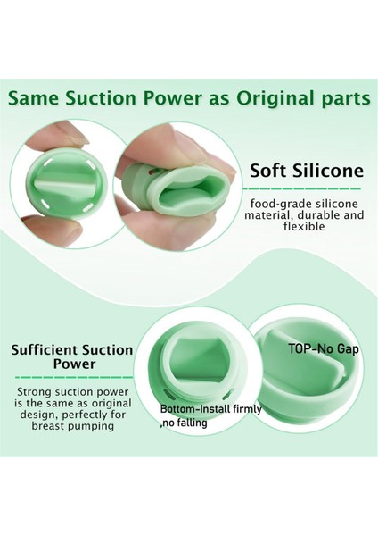 Elvie Stride Pompası Yedek Parçaları Için 4 Adet Ördek Gagası Vanaları, Momcozy Için, Tsrete Giyilebilir Pompalar, Spectra Caracup Pompa Parçaları (Yurt Dışından) fırsatları