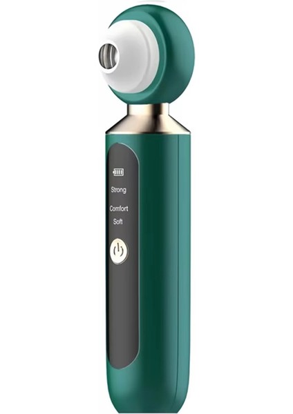 Elektrikli Siyah Nokta Temizleyici USB Şarj Edilebilir Yüz Siyah Nokta Temizleme Aleti Erkekler ve Kadınlar Için Yeşil (Yurt Dışından)