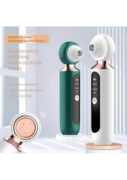Elektrikli Siyah Nokta Temizleyici USB Şarj Edilebilir Yüz Siyah Nokta Temizleme Aleti Erkekler ve Kadınlar Için Yeşil (Yurt Dışından) fırsatları