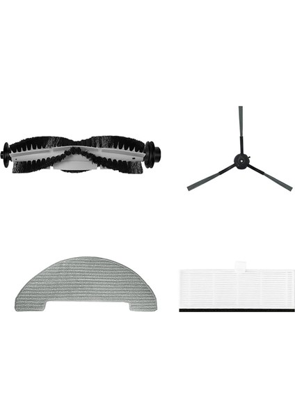 Vactidy Nimble T7 T8 Için Yedek Parçalar, Robot Süpürge Aksesuarları Seti Ana Yan Fırça Hepa Filtre Paspas Torbaları (Yurt Dışından) fiyatları