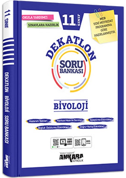 Dekatlon 11.Sınıf Biyoloji Soru Bankası