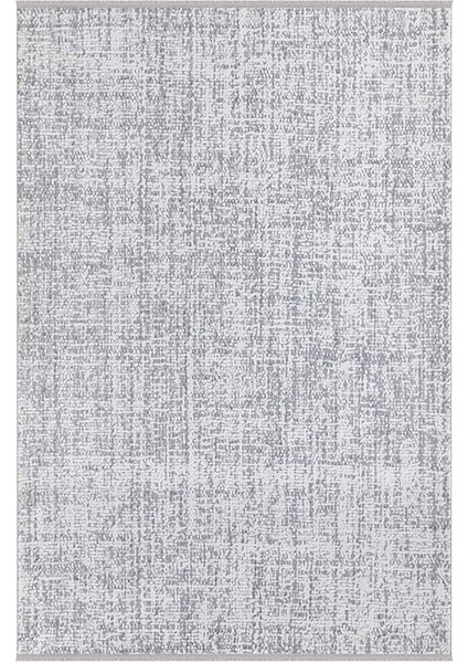 Dalida 3207A Yumuşak Dokulu Modern Desenli Gri Krem Salon, Mutfak, Oturma, Çocuk Oda Halısı