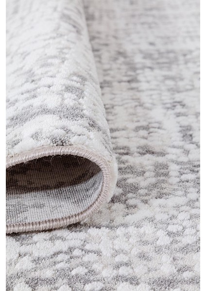 Dalida 3207A Yumuşak Dokulu Modern Desenli Gri Krem Salon, Mutfak, Oturma, Çocuk Oda Halısı fiyatları