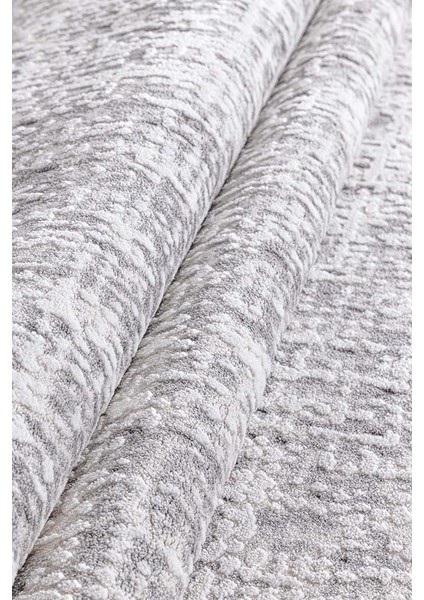 Dalida 3207A Yumuşak Dokulu Modern Desenli Gri Krem Salon, Mutfak, Oturma, Çocuk Oda Halısı modelleri