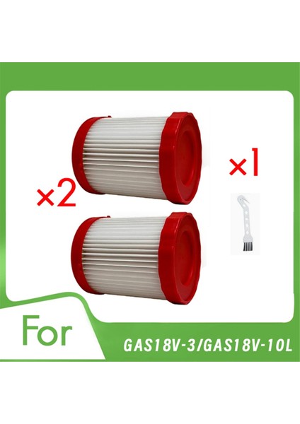 VF320H Hepa Vakum Filtresi Temizleme Fırçası ile Bosch 18V 2.6 Galon Islak/kuru Vakum Temizleyici GAS18V-3/GAS18V-10L Filtre (Yurt Dışından)