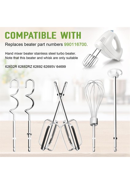 El Mikseri Ek Parçaları Hamilton Beach Mikser Çırpıcı Parçaları 62632R 62682RZ 62692 62695V-EL Mikseri Çırpıcıları Için Yedekler (Yurt Dışından) modelleri