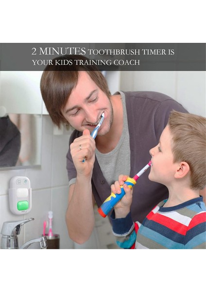 Çocuklar Için Zamanlayıcı, Kablosuz Pil ile Çalışan 2 Dakikalık Diş Fırçalama Zamanlayıcısı, 20 Saniyelik El Yıkama Zamanlayıcısı, Renkli Gösterge Işığı (Yurt Dışından) modelleri