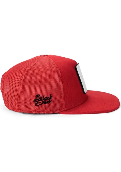 Hip Hop Kids Ayı Logolu Kırmızı Çocuk Trucker Şapka fiyatları