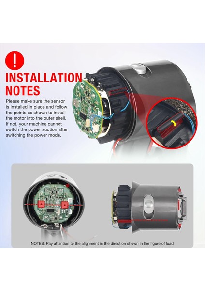 Dyson V8 SV10 Ana Gövde Montajı Elektrikli Süpürge Yedek Parçası 967812-01 için Ana Gövde Montajı Muhafazası (Yurt Dışından) indirimleri