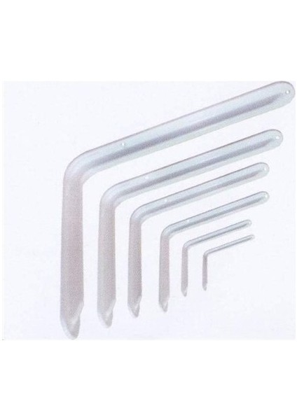 Metal Boyalı Lüx Beyaz Raf Altı 12x14 (26*33 cm) - 2 Adet fiyatları