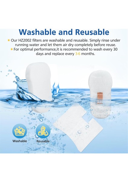 Köpük ve Keçe Filtreler Shark Duoclean Powerfins Kablolu Çubuk Vakum HZ2000 HZ2002 HZ251 HZ602 HZ702 Için Motor Sonrası Filtreler (Yurt Dışından) fırsatları