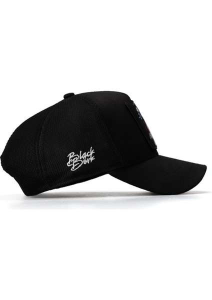 7 Numara Logolu Siyah Trucker Şapka fiyatları