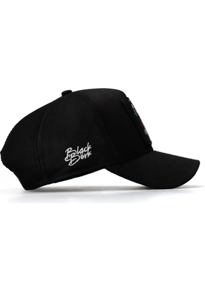 Panter Logolu Siyah Trucker Şapka fiyatları