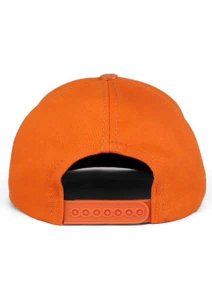 Hip Hop Kids Panter Logolu Turuncu Çocuk Beyzbol Şapka indirimleri