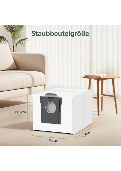 Dreame X40 ULTRA/X50 ULTRA/L10S Pro Ultra Heat /L40 Ultra /L10S Ultra Gen 2 Elektrikli Süpürgeler Için Yedek Toz Torbaları (Yurt Dışından) fiyatları