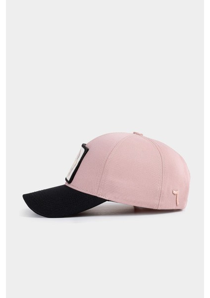 Six Köpek Logolu Siyah-Somon Beyzbol Şapka modelleri