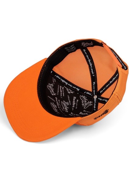 Hip Hop Kids Aslan Logolu Turuncu Çocuk Trucker Şapka modelleri