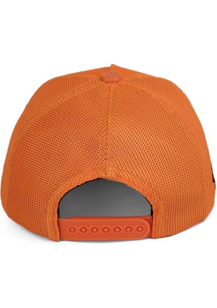 Hip Hop Kids Aslan Logolu Turuncu Çocuk Trucker Şapka indirimleri
